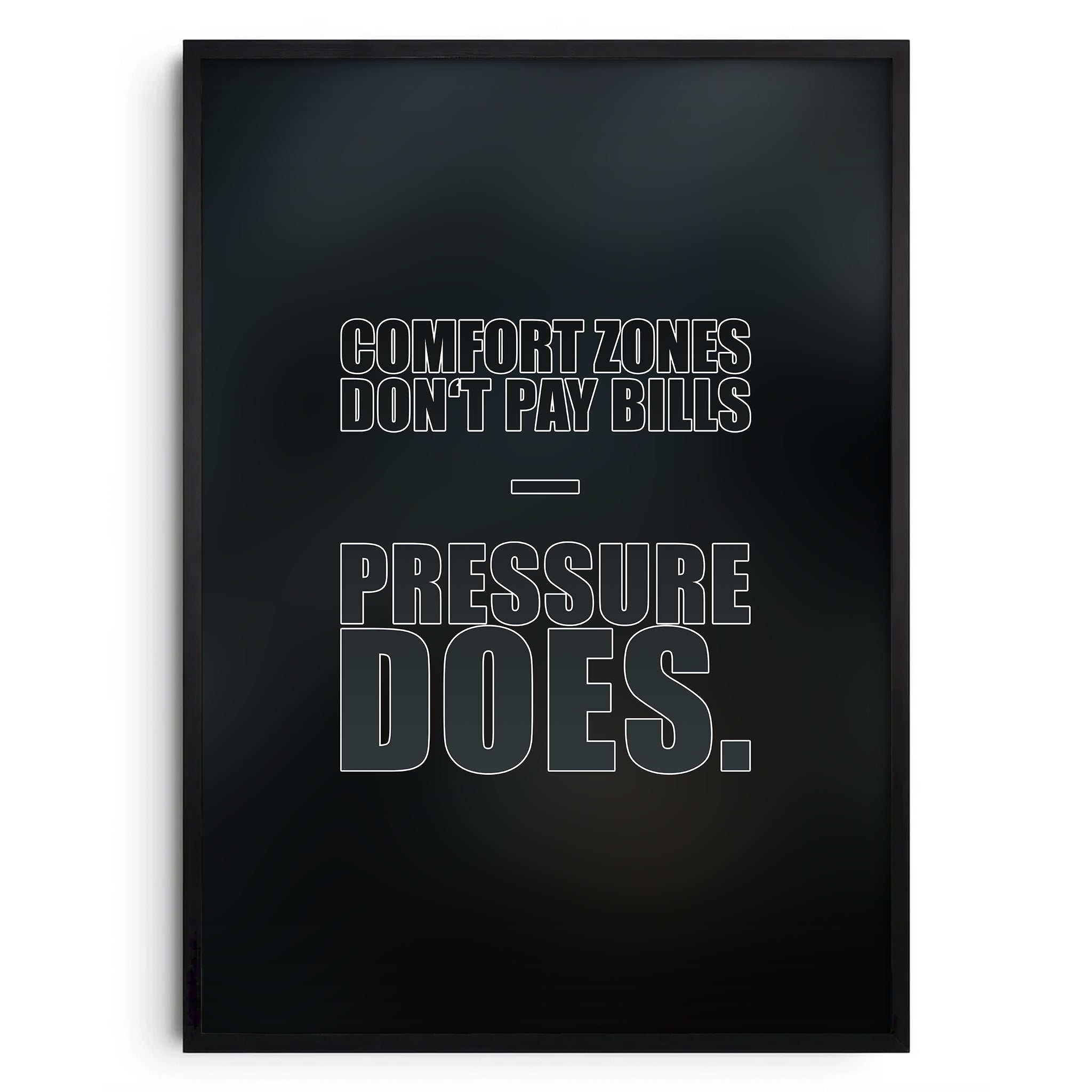 Comfort Zones 2 - Wandposter aus der Motivational Line