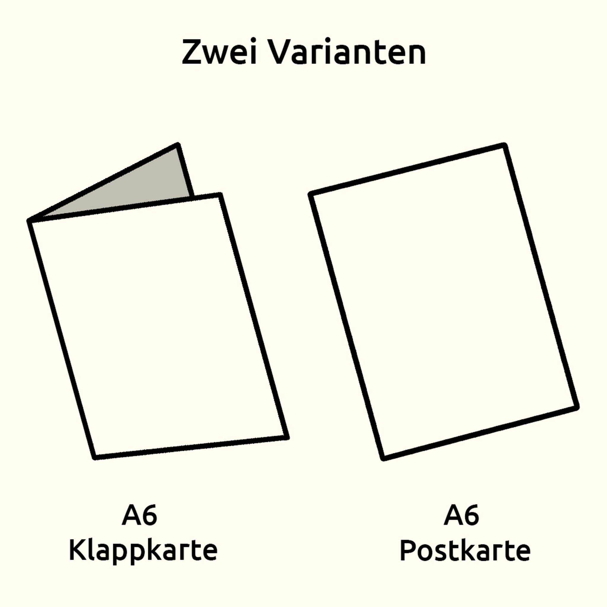 Elegante Weihnachtskarte in Rot & Gold